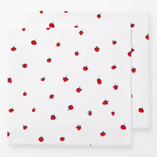Servietten Erdbeeren