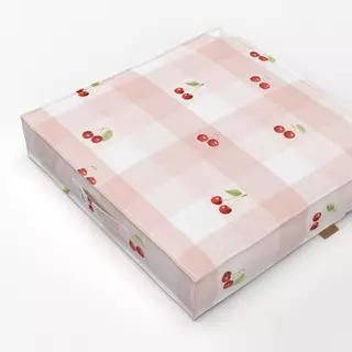 Bodenkissen Vintage Cherry Gingham II