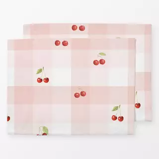 Tischset Vintage Cherry Gingham II