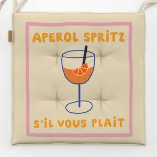 Sitzkissen Aperol Spritz S`il vous plaît