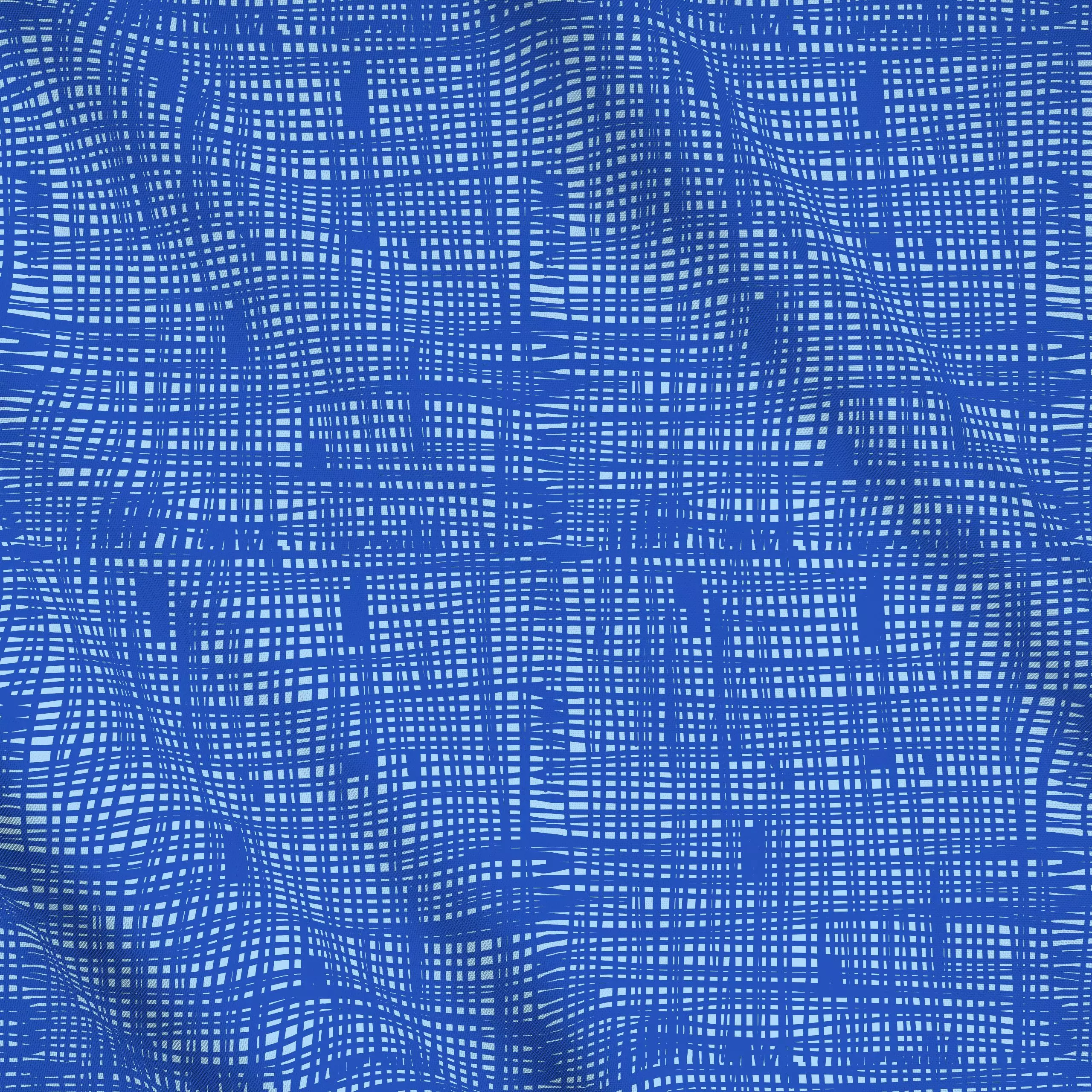 Meterware Organische Streifen NO1 marine - Symbole & Muster - von „Ursula Tücks"; abstrakt, Streifen, Kissen, blau, hellblau...