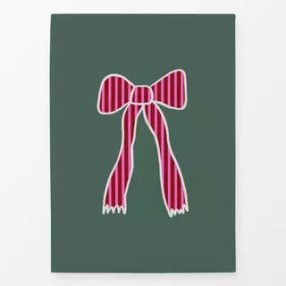 Geschirrtücher Weihnachtsschleife Grün