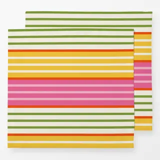 Servietten Sommerlich gestreift