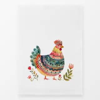 Geschirrtücher Kunterbunte Henne