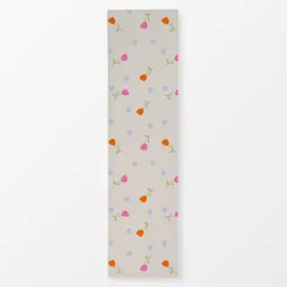 Tischläufer Tulpen Frühlingsblumen Beige