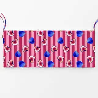 Bankauflage Fruity Fig Stripes