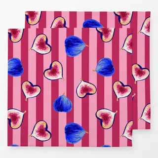 Servietten Fruity Fig Stripes