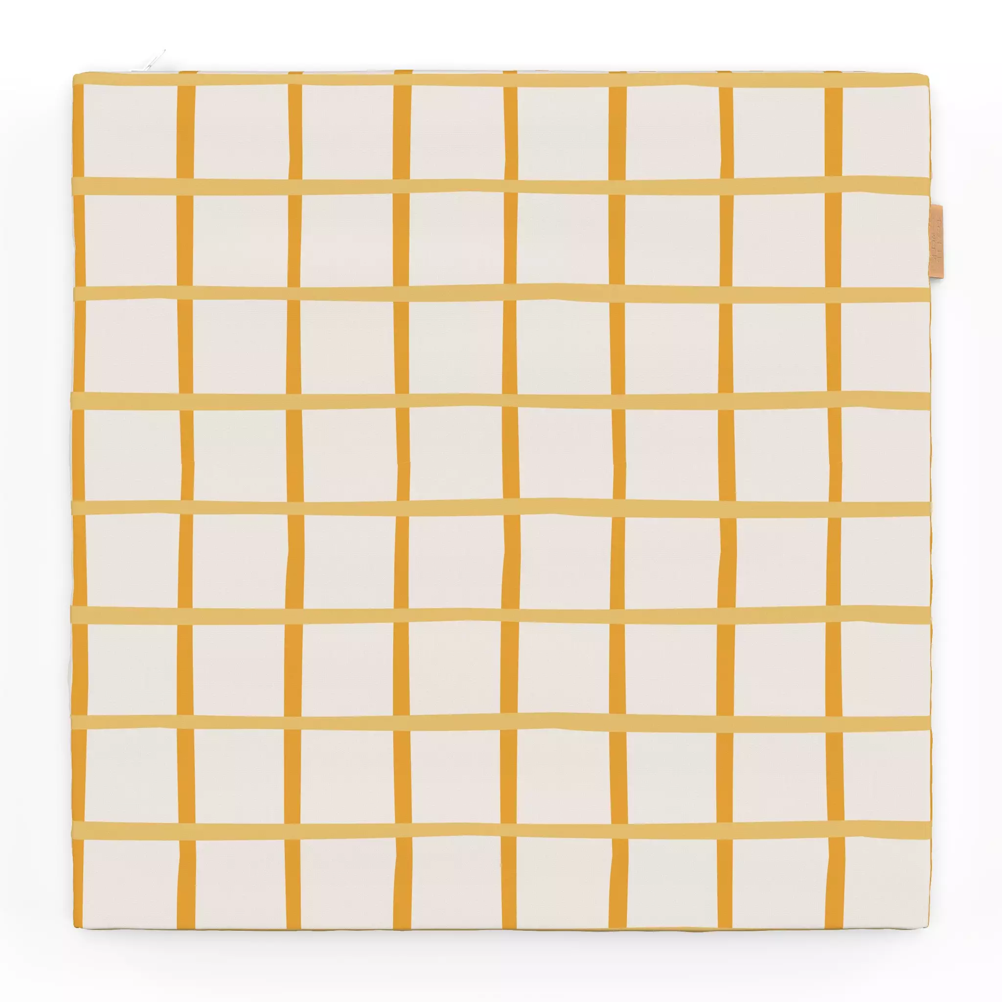 Sitzkissen Fall Love Checks Yellow Fall Love Checks Yellow