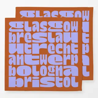 Servietten Glasgow bis Bristol