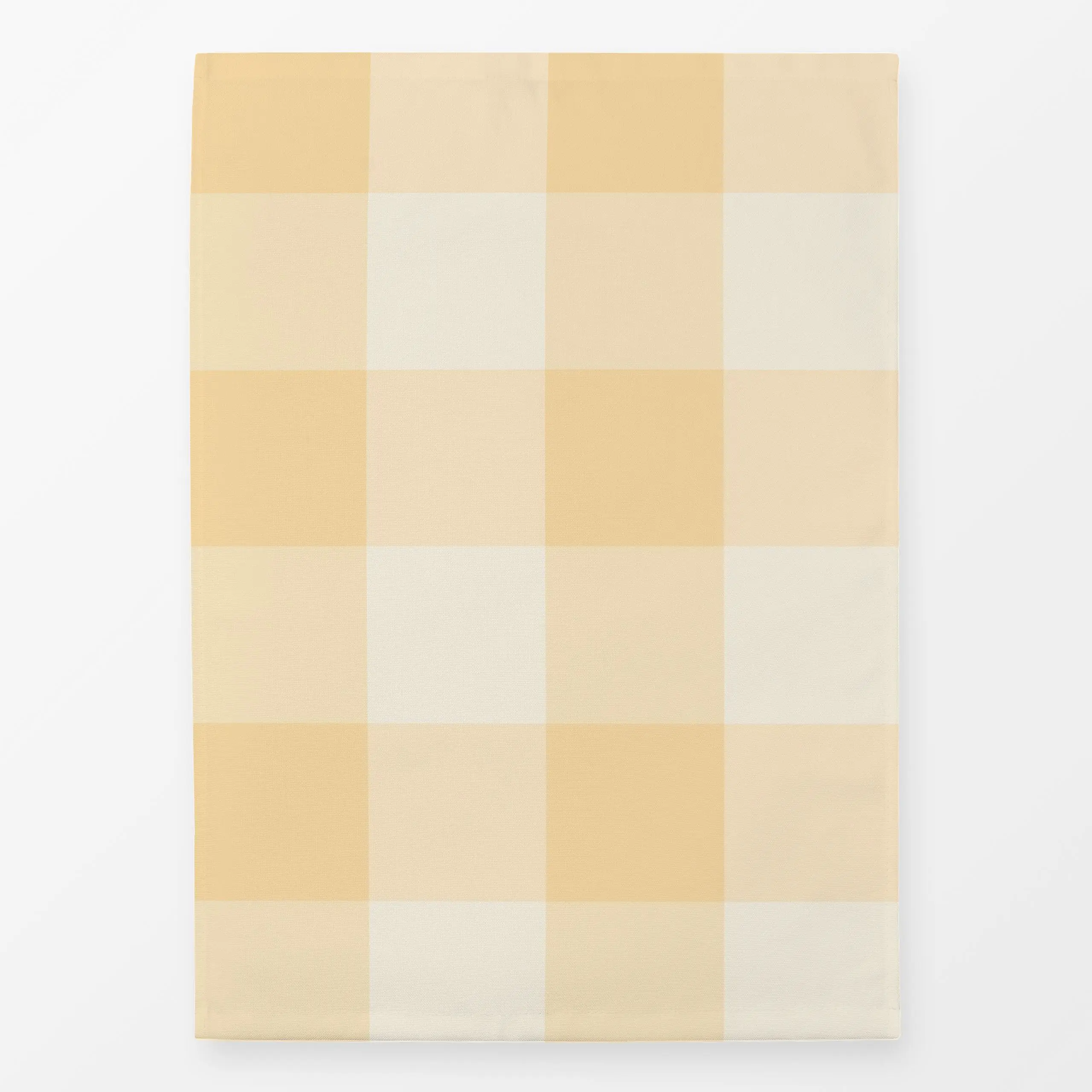 Geschirrtücher Landhaus Karo Gelb - Frühling, Symbole & Muster, Ostern - von „Monika Strigel"; Ostern, Fruehling, MonikaStri...