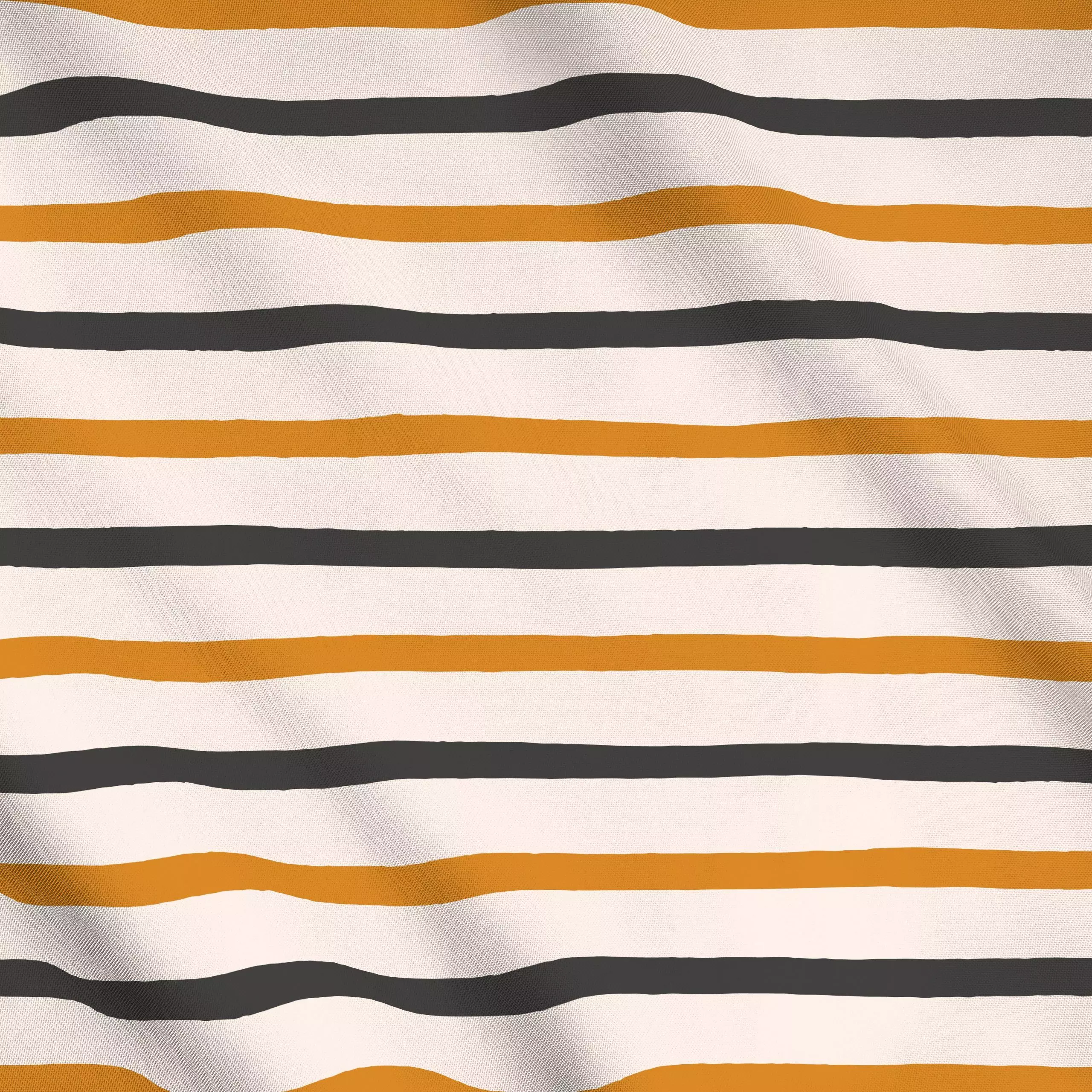 Meterware Stripes beige orange anthrazit - Symbole & Muster - von „Kathrin Woo"; Muster, Streifen, Herbst, Herbstdeko, strip...
