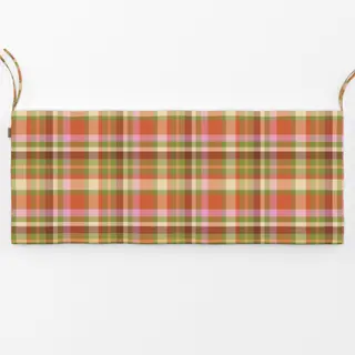 Bankauflage Tartan Plaid Bunt