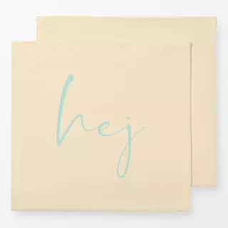 Servietten HEJ Vanilla Mint