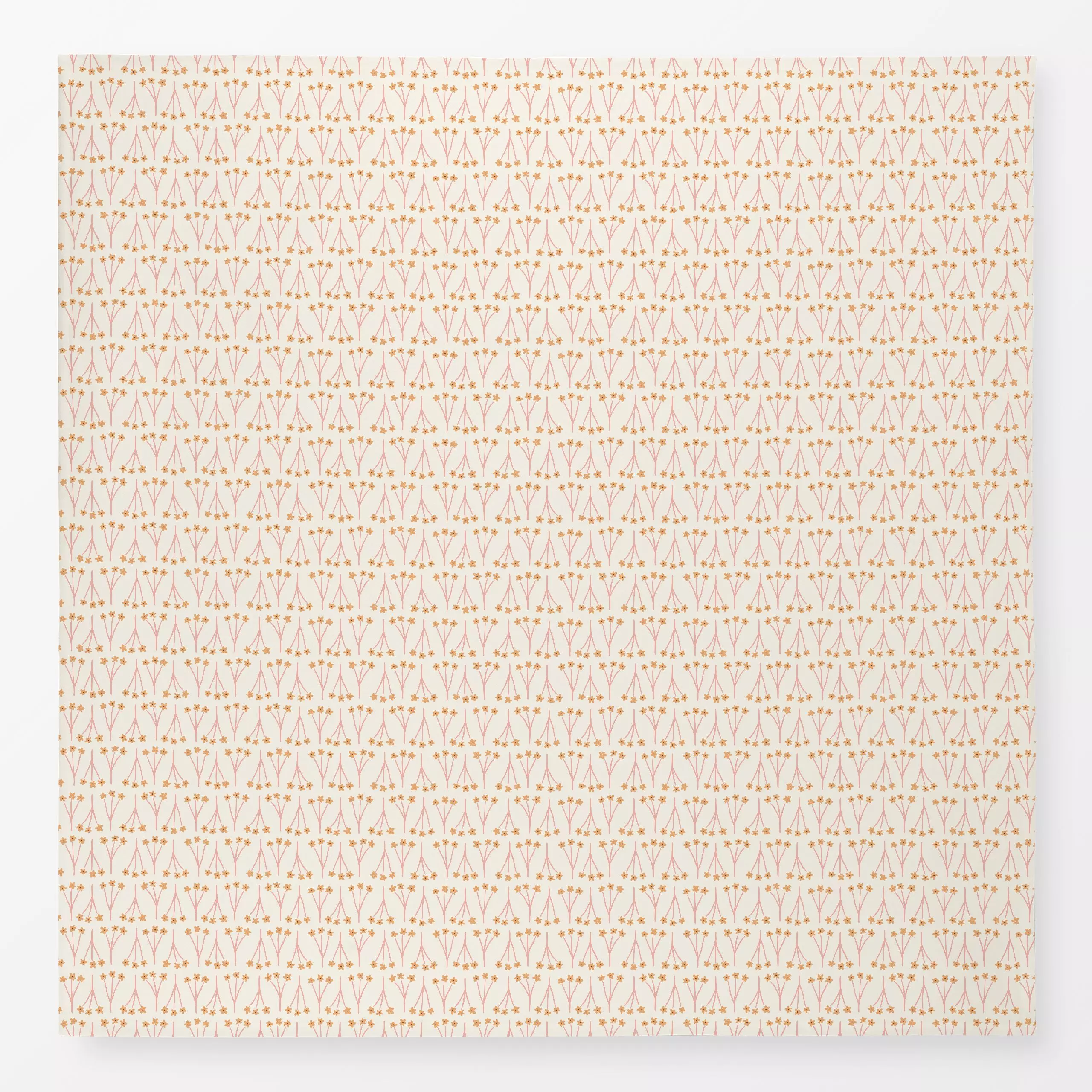 Tischdecke Blümchen rosa gelb - Blumen & Florales, Frühling, Symbole & Muster - von „Kathrin Woo"; Blumen, modern, verspielt...