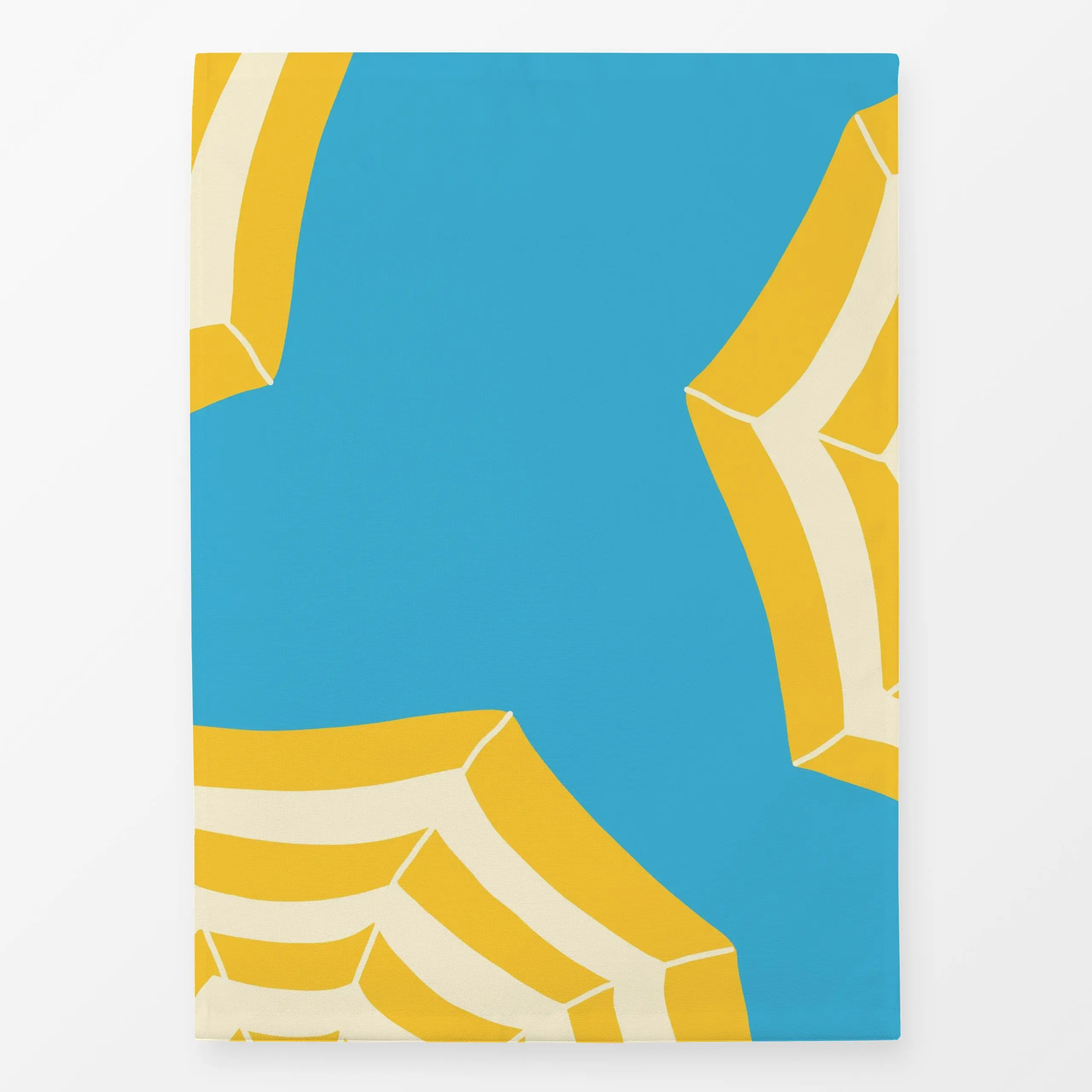 Geschirrtücher Retro Summer Parasols - Sommer, Symbole & Muster, Retro & Vintage - von „By Anna Sienna"; Retro, Strand, Sonn...