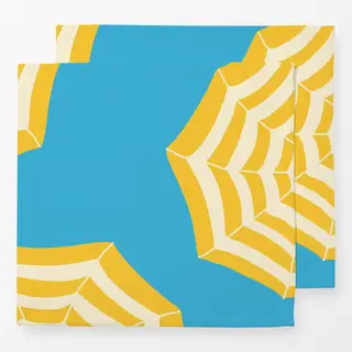 Servietten Retro Summer Parasols