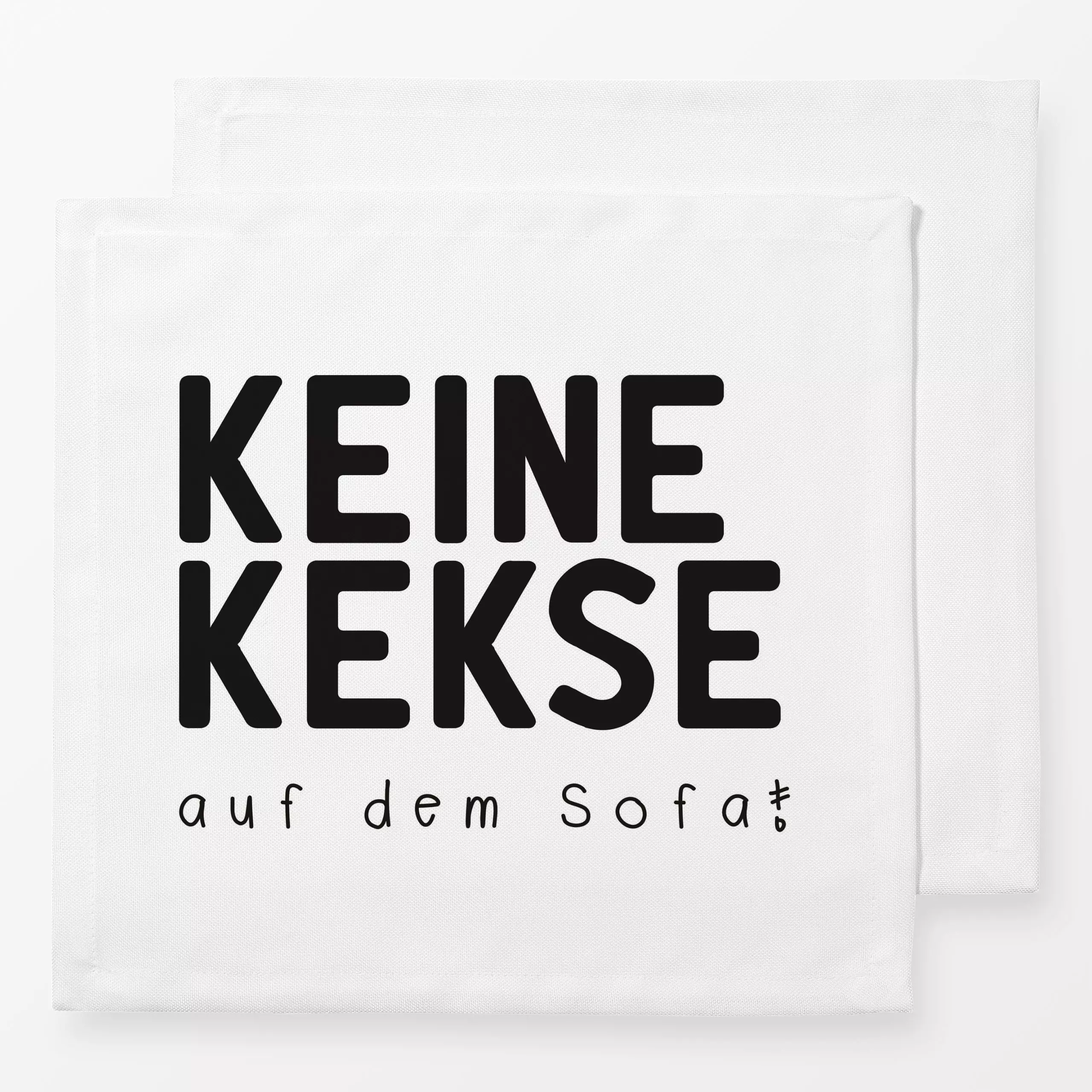Servietten Keine Kekse - Weihnachten, Anlässe, Express, Ostern - von „Heyduda"; Kinder, Weihnachten, Lustig, typografie, Kek...