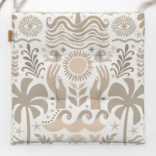 Sitzkissen Boho Beach Beige