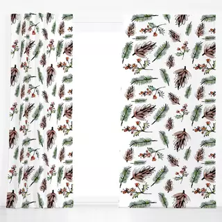 Dekovorhang Winterwelt