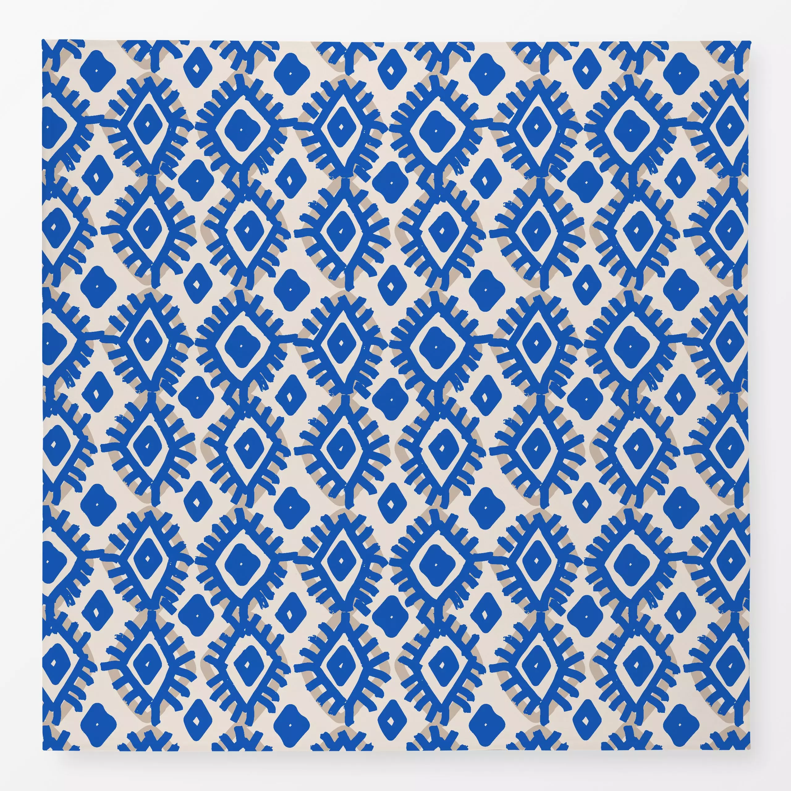 Tischdecke Allover Raute, gemustert, Sommer, von Kruth Design