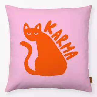 Kissen Karma Cat Orange