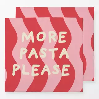 Servietten More Pasta Please