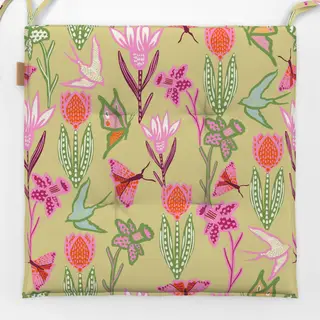 Sitzkissen Blumenwiese Grün