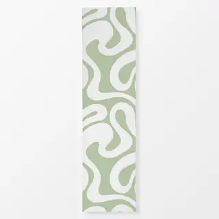 Tischläufer Swirl green