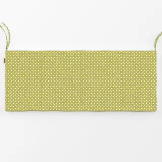 Bankauflage Punkte Polkadot Beige Hellgrün