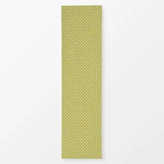 Tischläufer Punkte Polkadot Beige Hellgrün