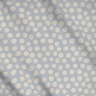 Meterware Dots hellblau