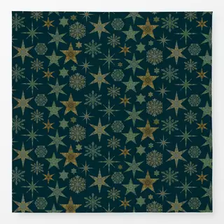 Tischdecke Vintage Muster Christmas green