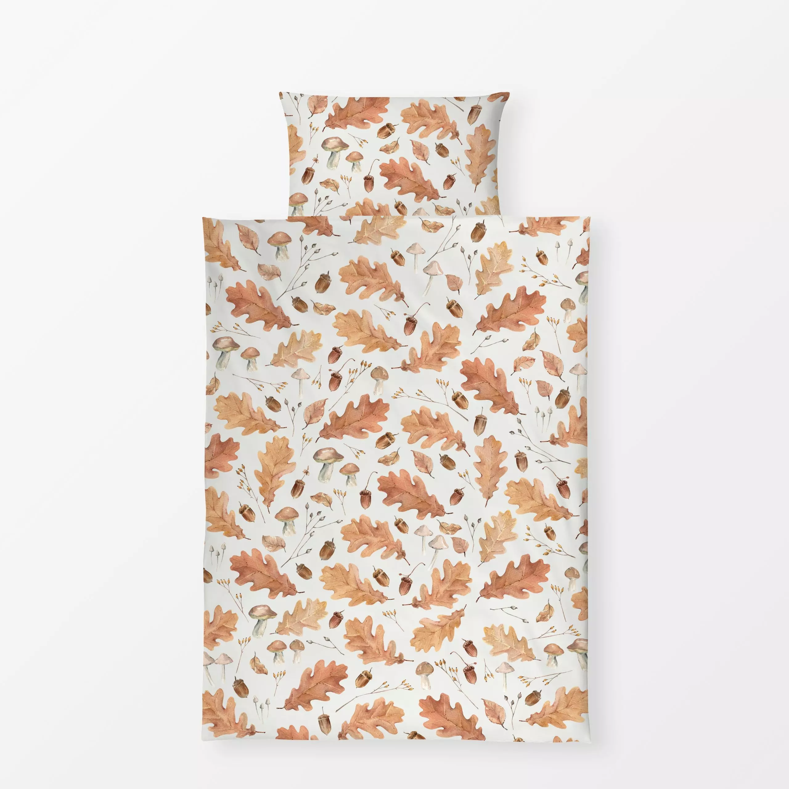 Bettwäsche Blätterrascheln - Herbst, Natur & Landschaft, Pflanzen & Botanik - von „Katrin Graff"; Blätter, Herbst, Herbstdek...