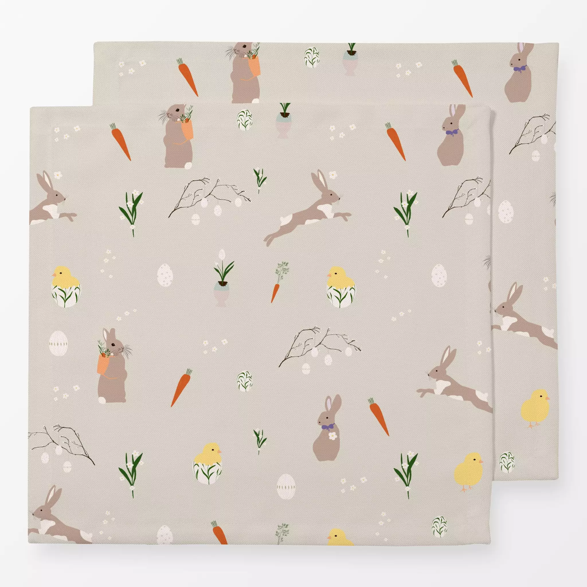 Servietten Servietten Ostern Muster Hell