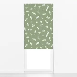 Raffrollo Botanisch Blätter Salvei Grun