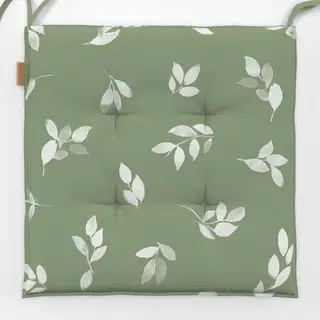 Sitzkissen Botanisch Blätter Salvei Grun