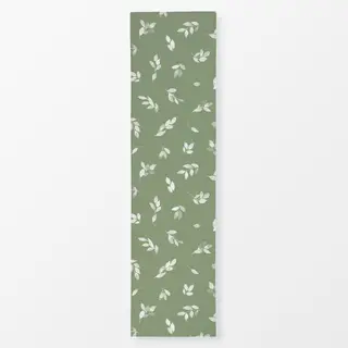 Tischläufer Botanisch Blätter Salvei Grun