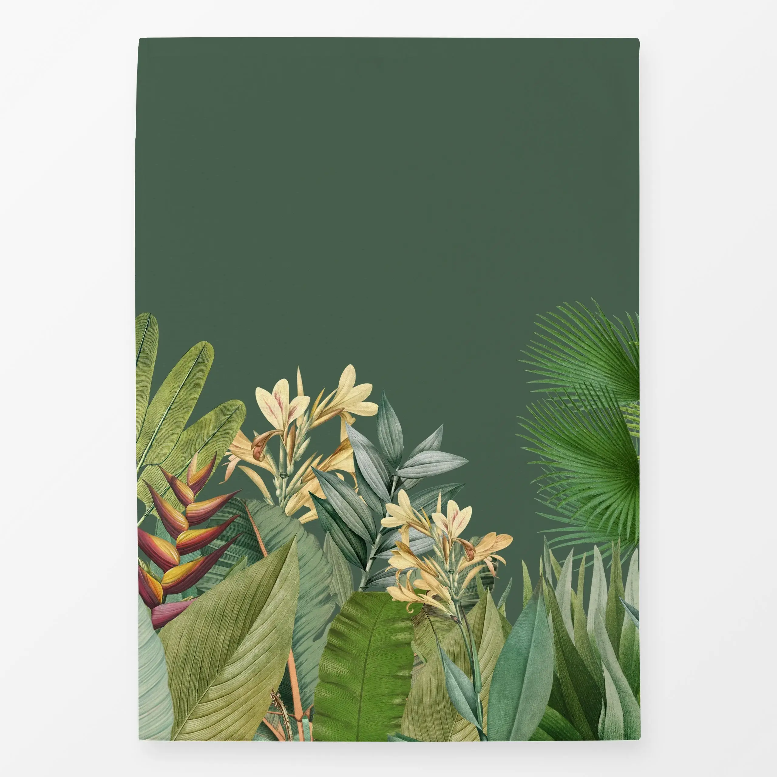 Geschirrtücher Tropischer Dschungel grün - Sommer, Pflanzen & Botanik, Safari & Dschungel - von „Uta Naumann"; Palmen, tropi...