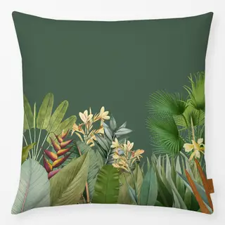 Kissen Tropischer Dschungel grün