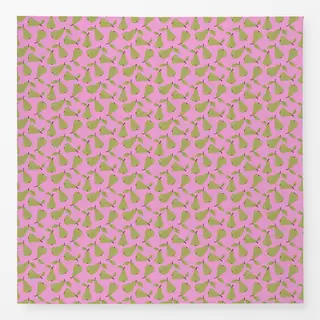 Tischdecke Birnen pink