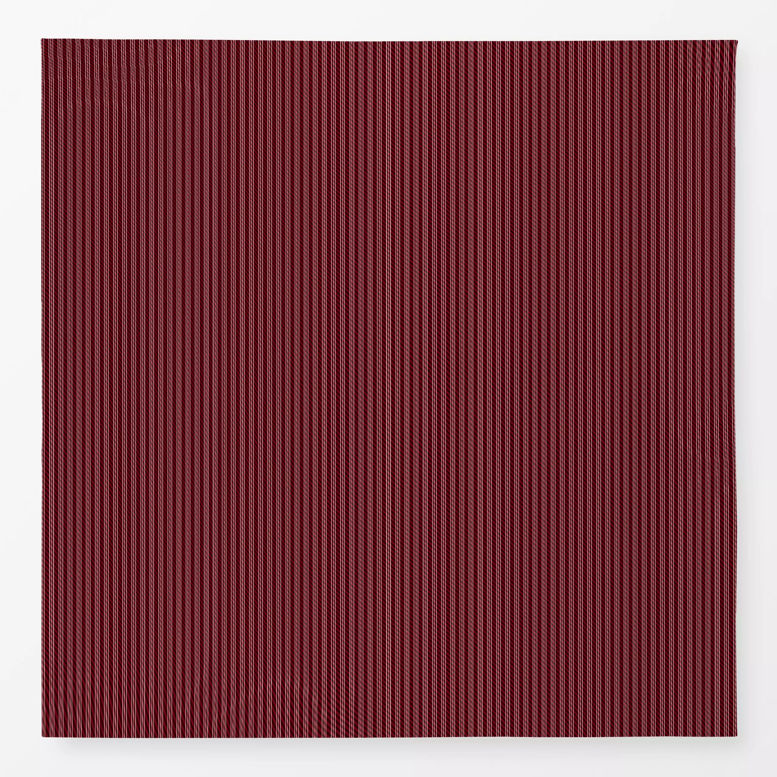 Tischdecke Winter Stripes berry red - Weihnachten, Winter, Symbole & Muster - von „Karen Menzenbach"; Muster, Streifen, Weih...
