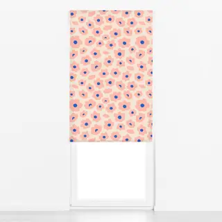 Raffrollo Blüten - let spring begin