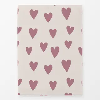 Geschirrtücher rose Herzen Cloud Dancer