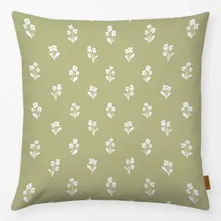 Kissen Cottagecore Floral Green