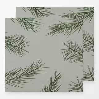 Servietten Tannenast 3