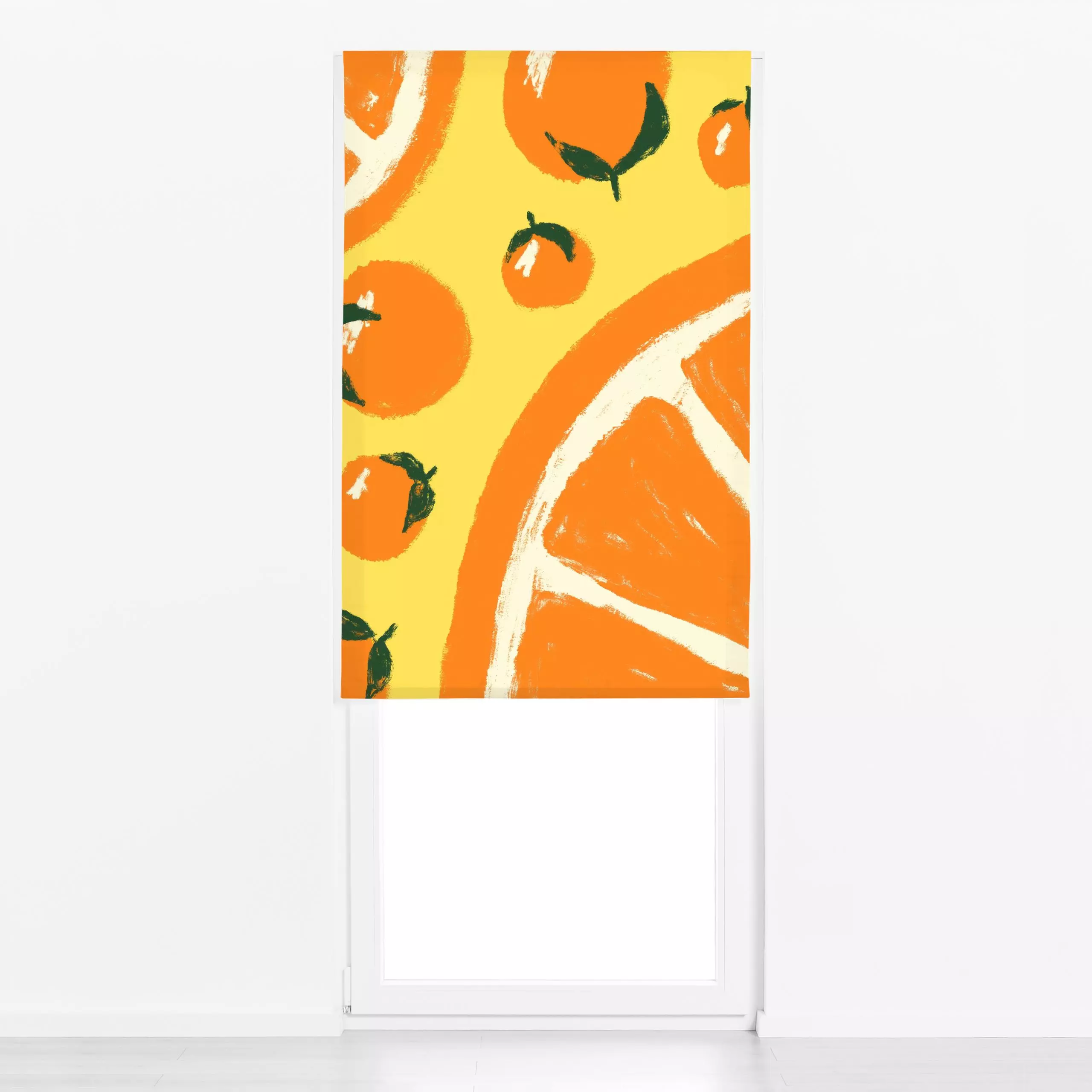 Raffrollo Zitrone & Orangen - Reise - von „Studio Dolci"; Obst, Orange, Zitrone, Sommer, Italien, Balkon, orangen, Terasse, ...