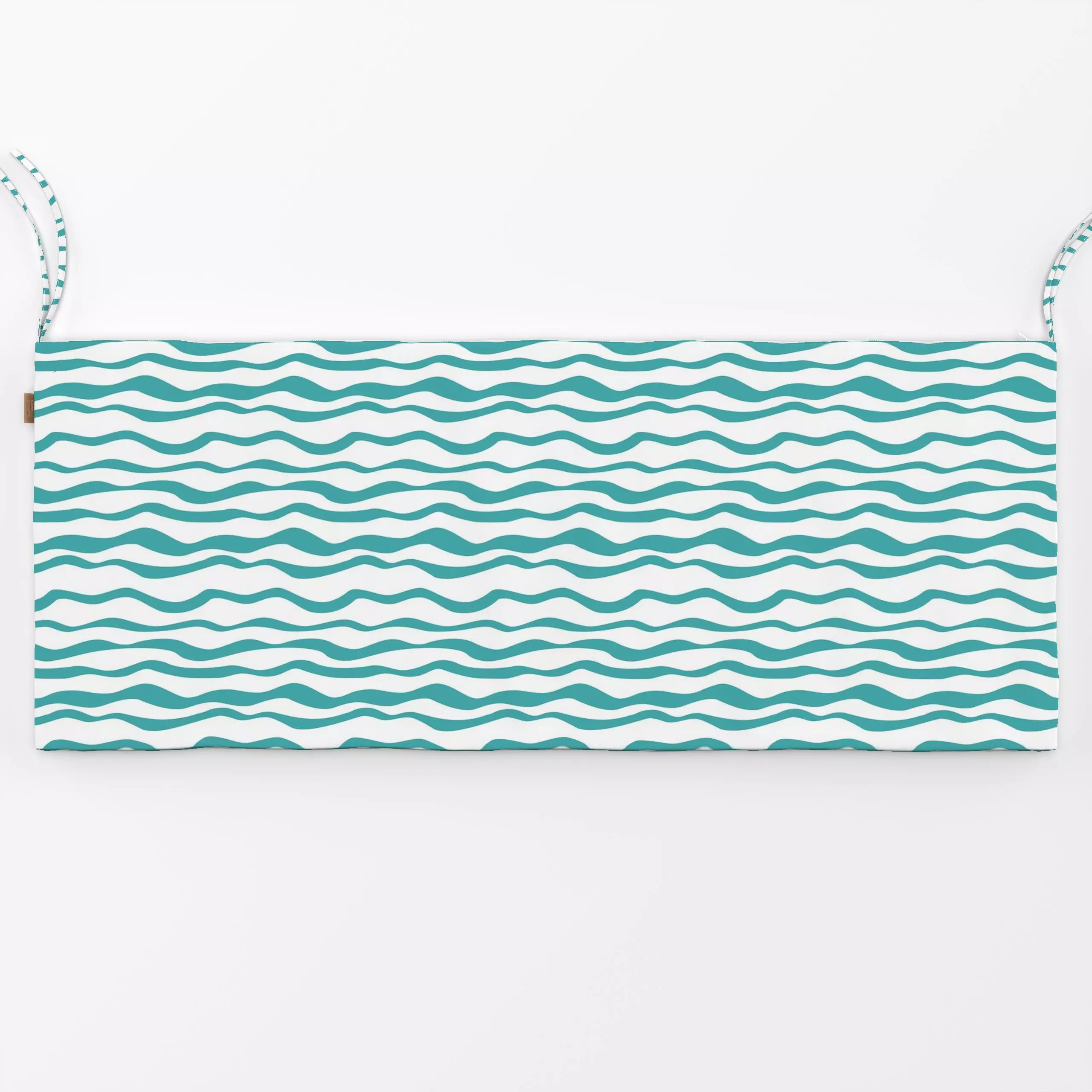 Bankauflage Wellen - Sommer, Symbole & Muster - von „Kerstin Ax"; Muster, Linien, Meer, Sommer, wellen, wellenmuster, hawaii