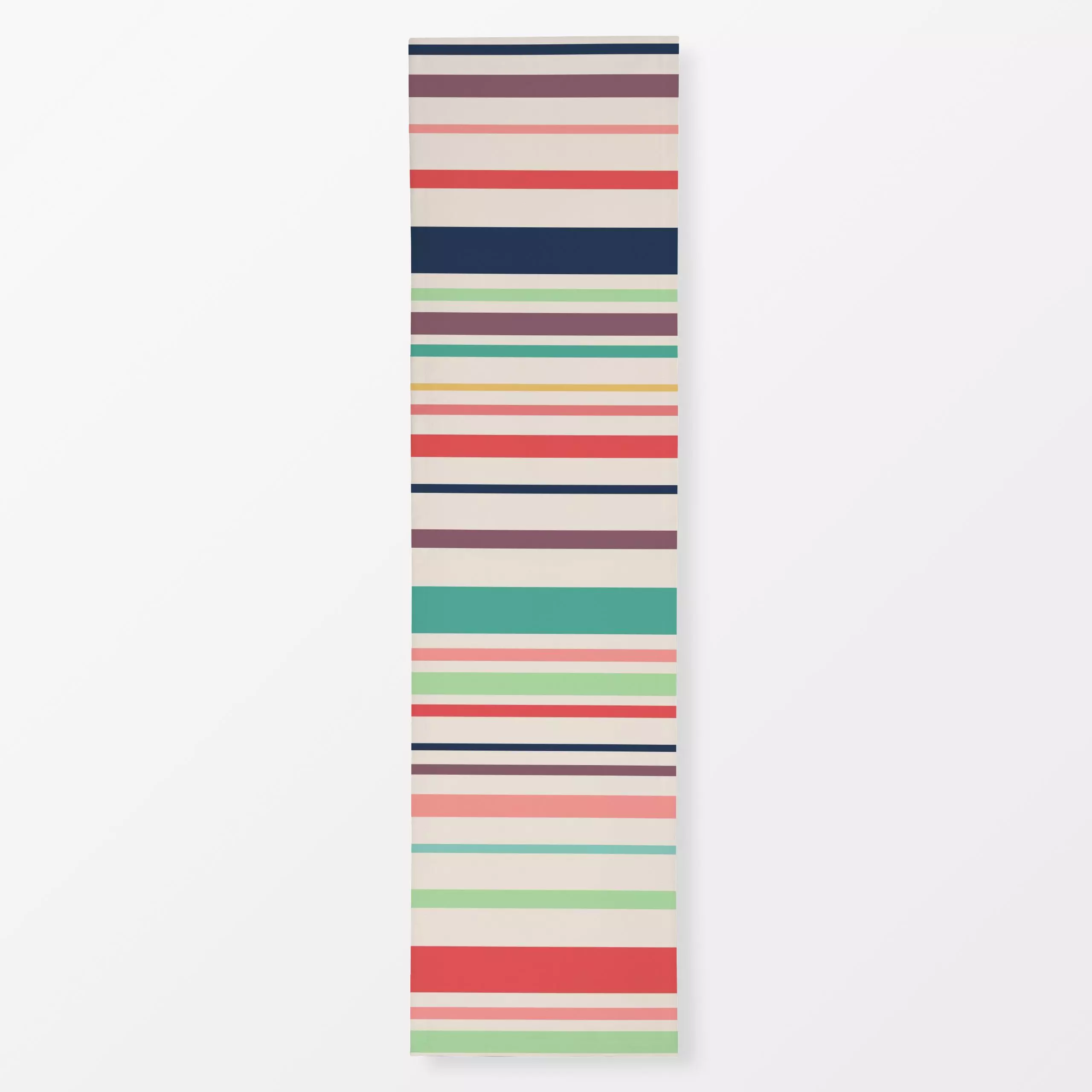 Tischläufer Rest is not idleness - Symbole & Muster - von „BOUDOIR BOBO"; Streifen, Sommer, summer, outdoor, stripes, farben...