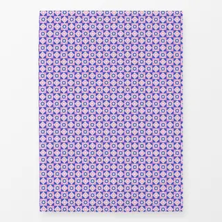 Geschirrtücher Muster Karos rosa-blau