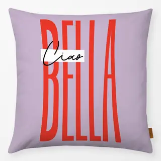 Kissen Ciao Bella Lila
